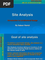 Site Analysis Example