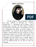 Santa Faustina, a mensageira da Divina Misericórdia