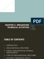 Chapter 4: Organizing Technical Activities: Bayas Legaspi Miranda Mongcal