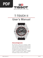 T-Touch Ii User's Manual: Acknowledgements