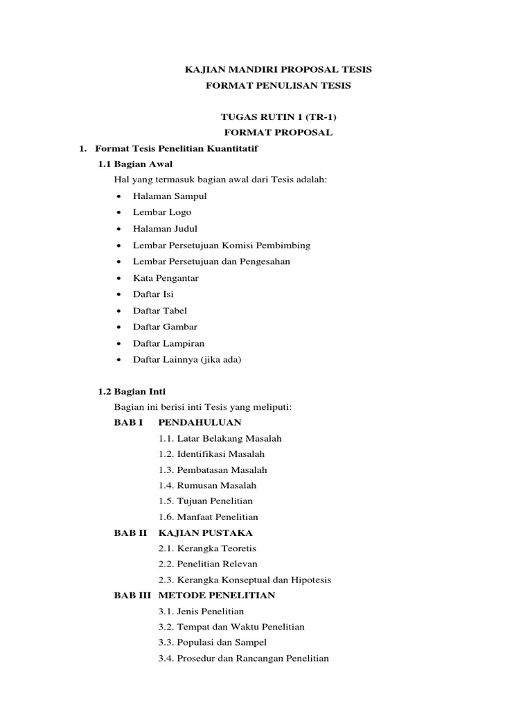 Format Penulisan Tesis | PDF | Seni