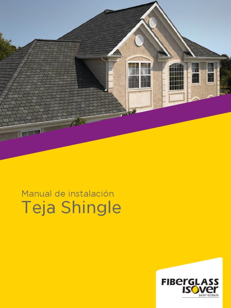 Web Manual Teja Shingle PDF | PDF | Techo | Ingeniería estructural
