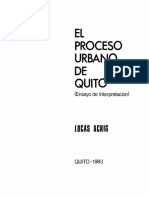 El Proceso Urbano de Quito