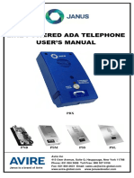 Line Powered ADA Phone Manual