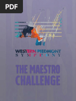 Western Piedmont Symphony 2018-2019 Season