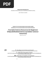 65 Free Data Science Resources For Beginners PDF