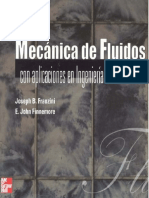 Mecánica de Fluidos Con Aplicaciones en Ingeniería - Joseph B. Franzini & E. John Finnemore - 9na Edición