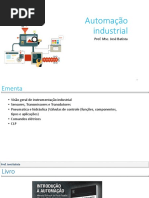 IC 01 Instrumentação Industrial Apresentação