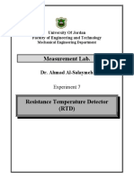 Measurement Lab.: Dr. Ahmad Al-Salaymeh