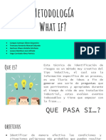 Metodología What If
