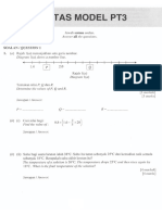 PT3 Maths Model Paper