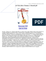 Publicidad Kleppner (14 Ed) PDF