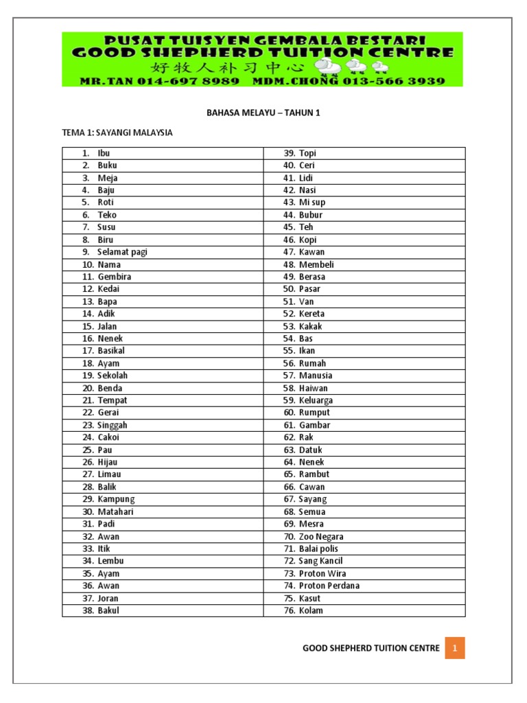 Bahasa Melayu