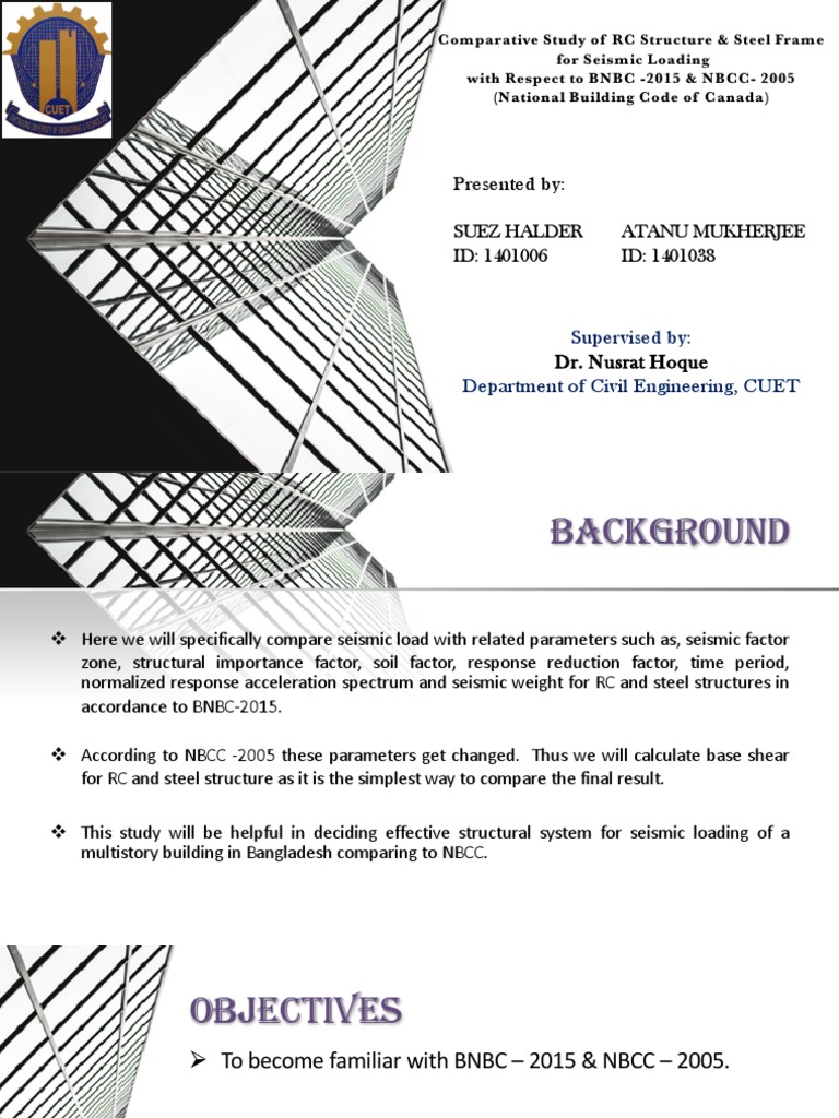 Seismic Load Analysis for RC & Steel | PDF | Beam (Structure ...