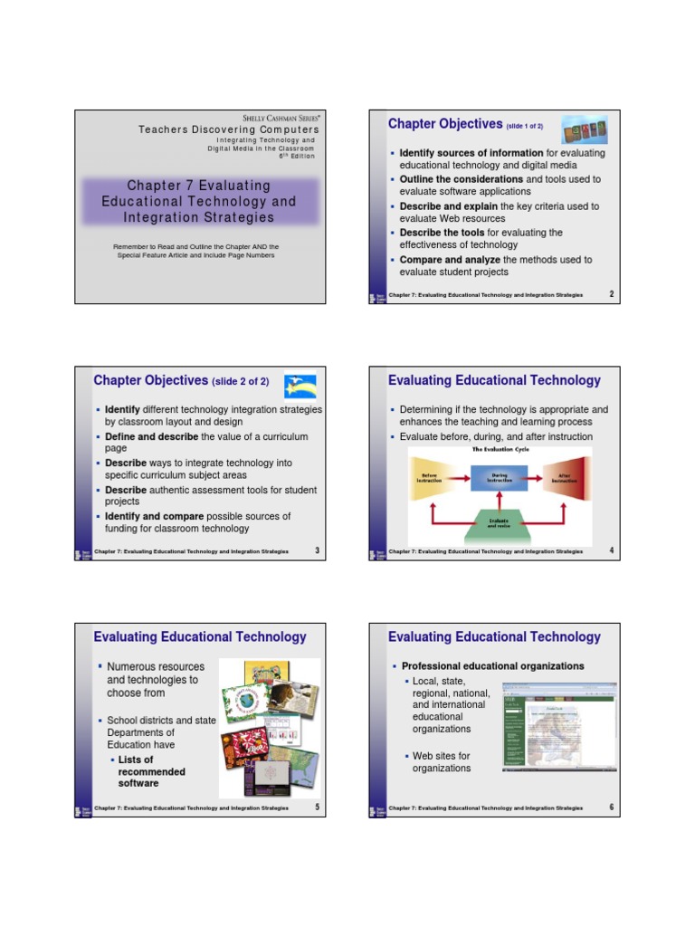 Evaluating Educational Technology Strategies | PDF | Educational ...