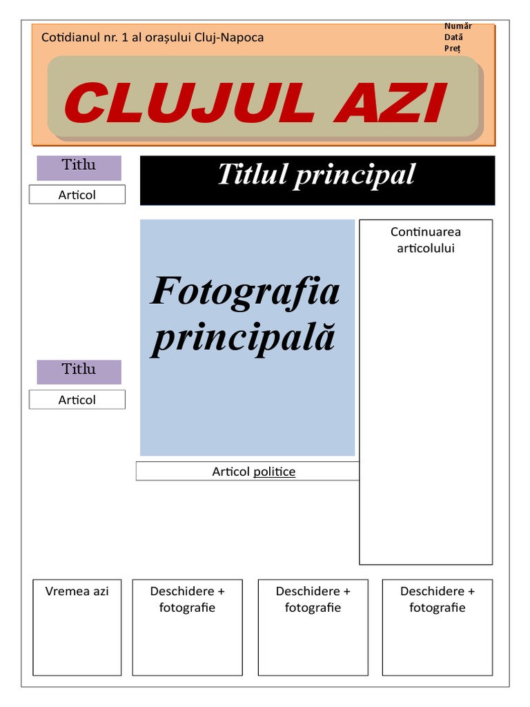 Macheta Ziar | PDF