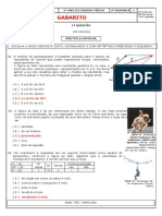 Gabarito PRF Física 1º Ano