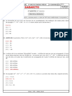 Gabarito Ae3 Matemática 3º Ano