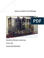 Maquina Analitica de Babbage