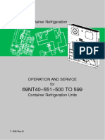 69NT40 - 551 - 500 TO 599: Container Refrigeration