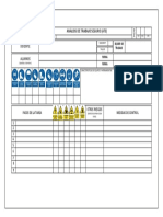 Analisis de Trabajo Seguro en Blanco