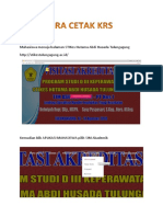Alur Cetak KRS-1 PDF