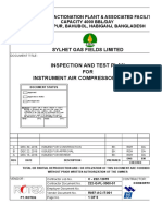 R057-Ac-It-001 (C) - Inspection and Test Plan For Instrument Air Compressor Package