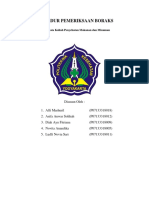 Prosedur Pemeriksaan Boraks