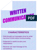 Written Communication