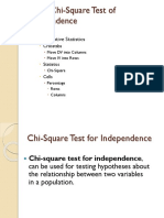 SPSS: Chi-Square Test of Independence: Analyze