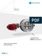 Triple Eccentric Metal Seated Valves