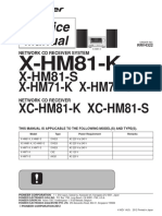 Pioneer X-HM81K (XC-HM81) PDF