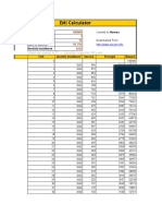 EMI Calculator by Naveen