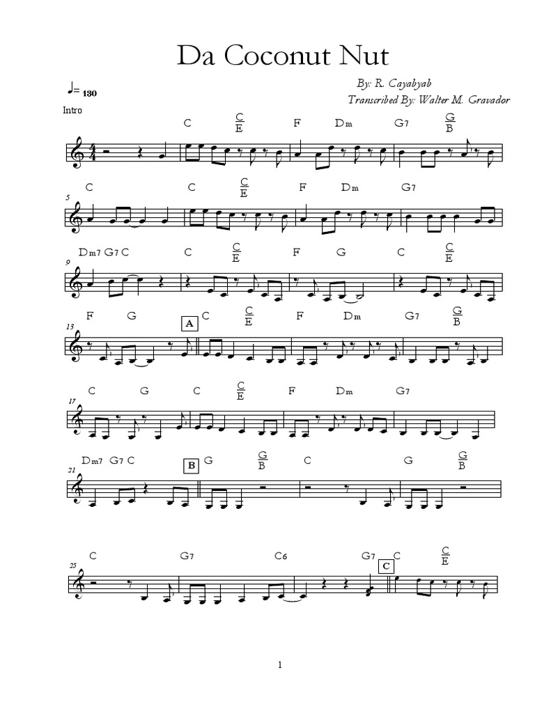Da Coconut Nut PDF