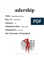 Leadership Assignment No.1 Print