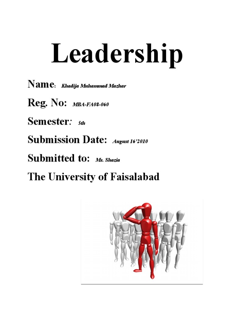 The Making of Effective Leaders | PDF | Leadership | Cognition