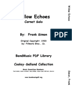 Willow Echoes - Cornet Solo-Frank Simon PDF