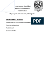 Modelos probabilísticos para ayuda a invidentes