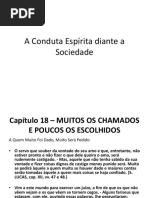 A Conduta Espírita Diante a Sociedade
