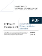 IT Project Management