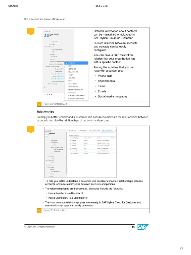 Unit 3: Account and Contact Management | PDF
