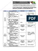 Plan Trabajo Planificacion 2018 Paltarumi