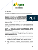 Carta Compromiso 2018 2019