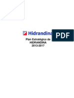 Plan Estrategico de HIDRANDINA PDF