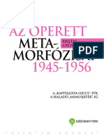 Heltai Györgyi - Az Operett Metamorfózisai 1945-56