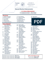 2018_General Endorsement List FINAL With County Commissiont and Supreme Court