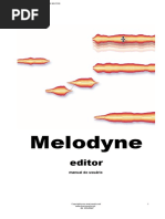 Manual melodyne