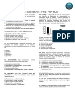 Exerc - Carboidratos PDF