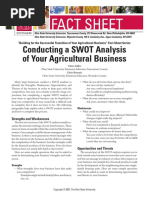 Conducting A SWOT Analysis of Your Agricultural Business PDF