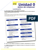 Unidad 00 - Nuevo Ven 3 - Libro Del Alumno PDF